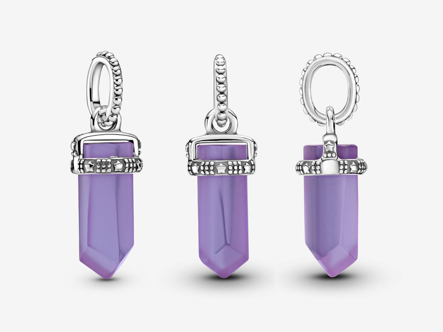 Purple Amulet Pendant