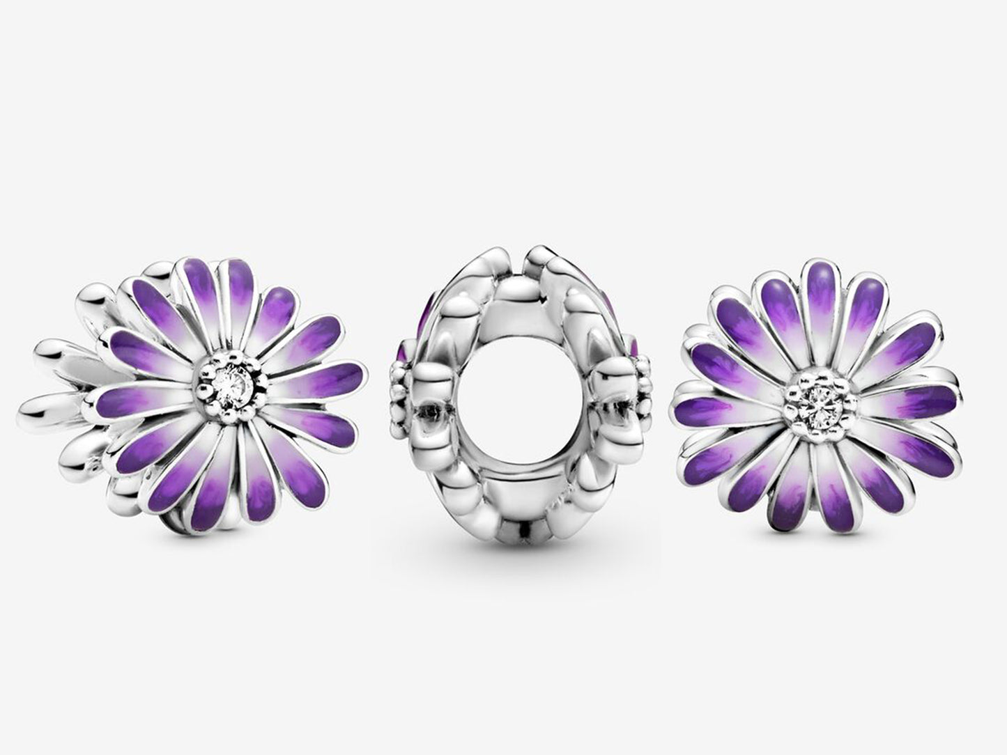 Purple Daisy Beauty Charm