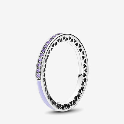 Purple Heart Elegance Ring