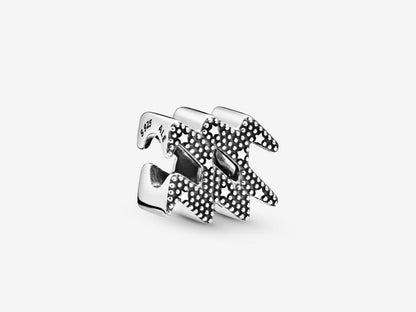 Sparkling Aquarius Zodiac Charm