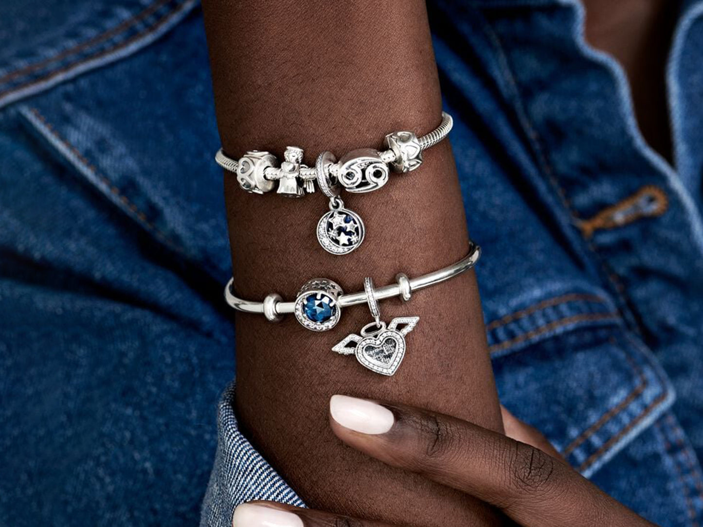 Sparkling Cancer Zodiac Charm