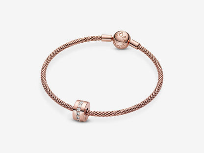 Sparkling Row Spacer Charm