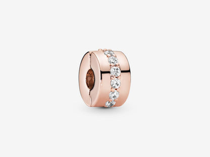 Sparkling Row Spacer Charm