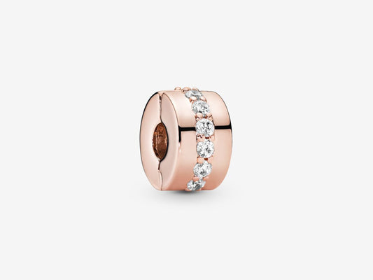 Sparkling Row Spacer Charm