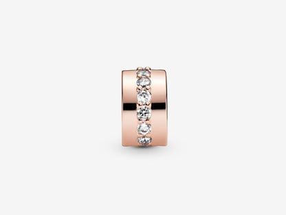 Sparkling Row Spacer Charm
