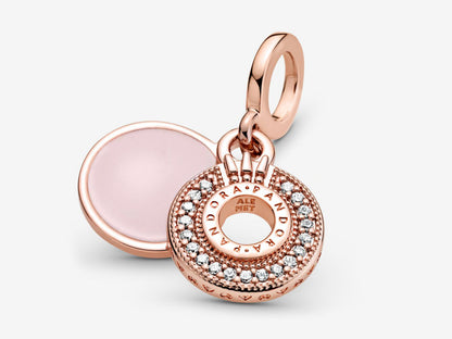 Radiant Crown Letter O Charm