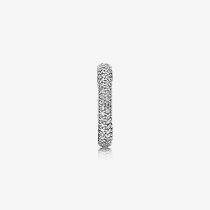 Radiant Curves Silver Ring