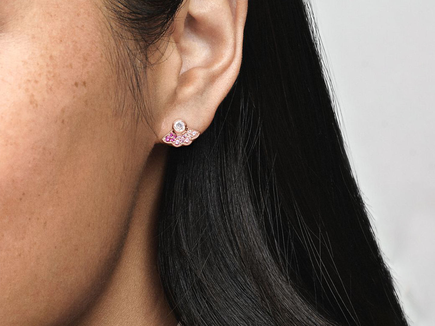 Radiant Fan-shaped Earrings