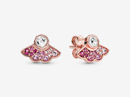 Radiant Fan-shaped Earrings