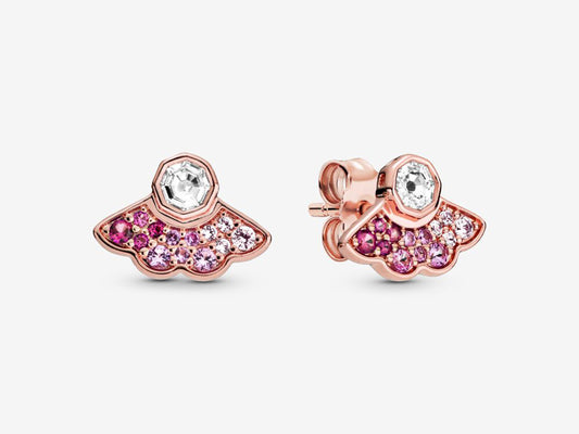 Radiant Fan-shaped Earrings