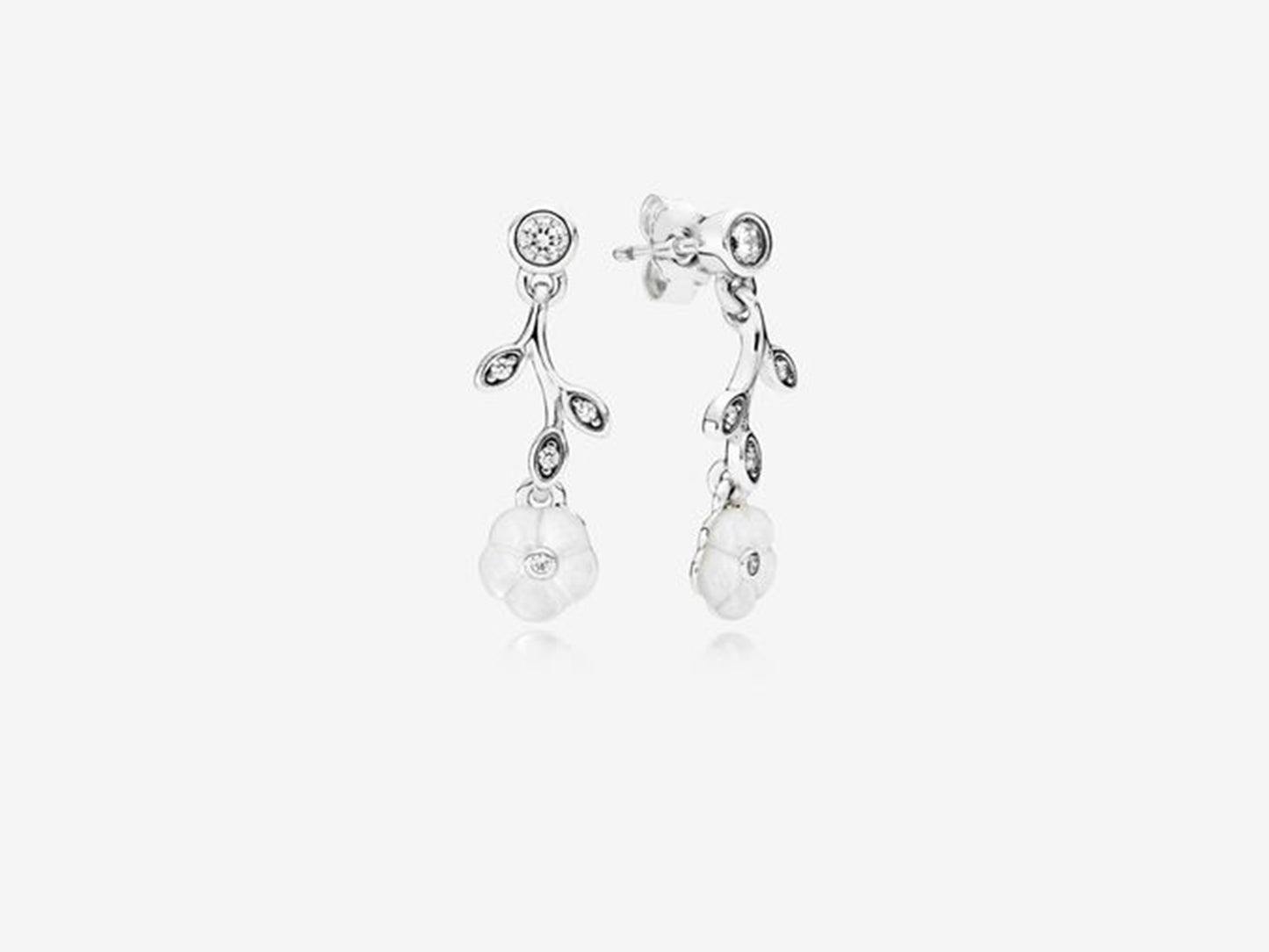 Radiant Floral Elegance Drop Earrings