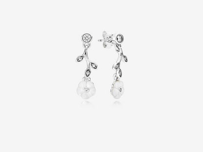Radiant Floral Elegance Drop Earrings