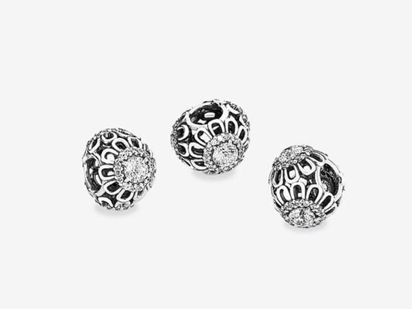 Radiant Floral Elegance Charm