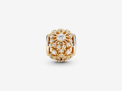 Radiant Gold Filigree Charm