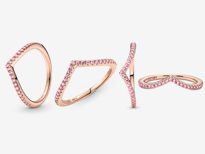 Timeless Wish Sparkling Pink Ring