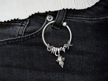 Sparkling Pisces Zodiac Charm