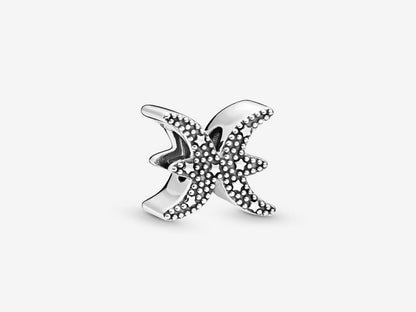 Sparkling Pisces Zodiac Charm
