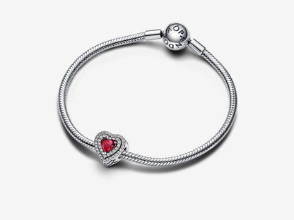Sparkling Levelled Heart Charm