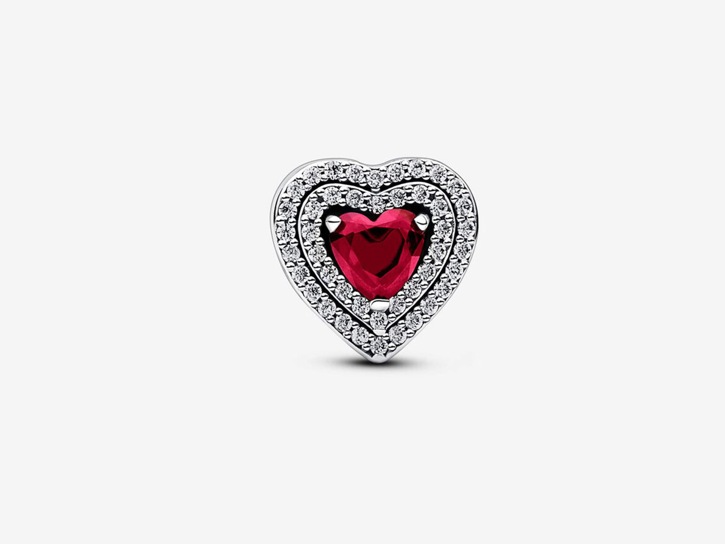 Sparkling Levelled Heart Charm