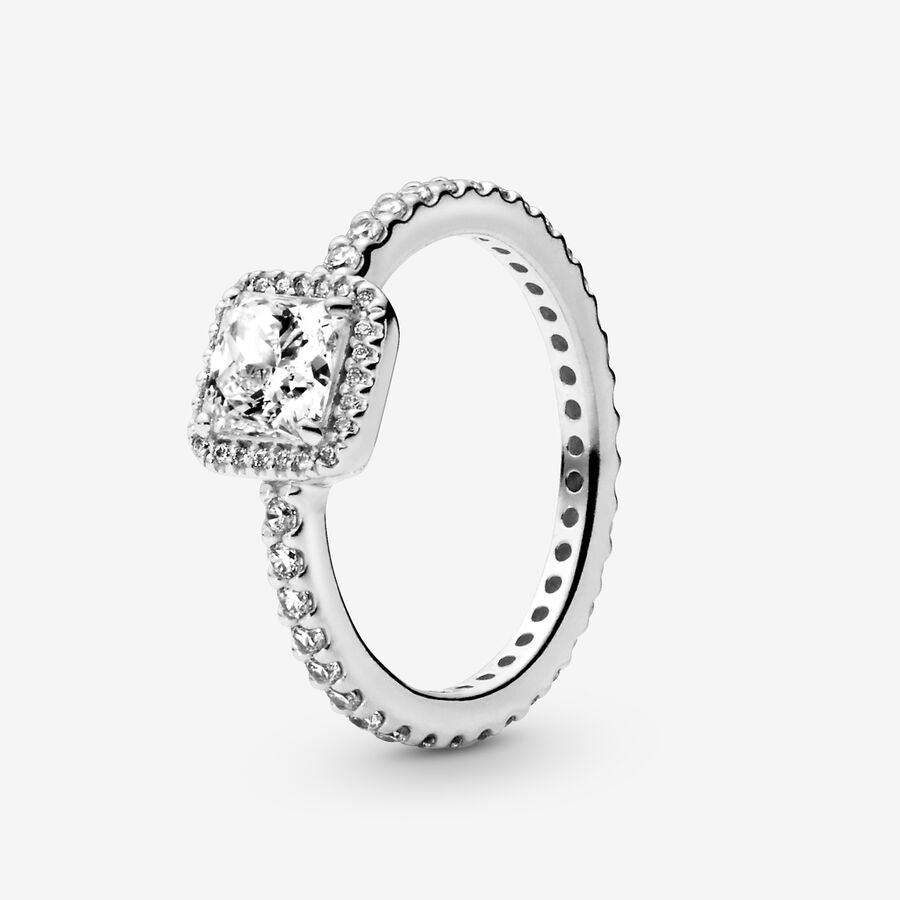 Radiant Square Ring