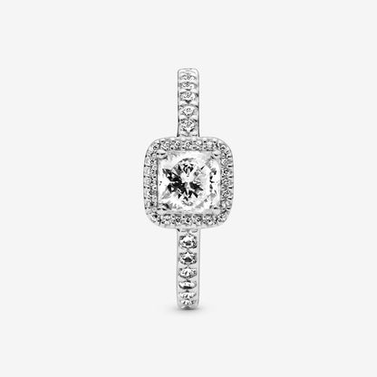 Radiant Square Ring