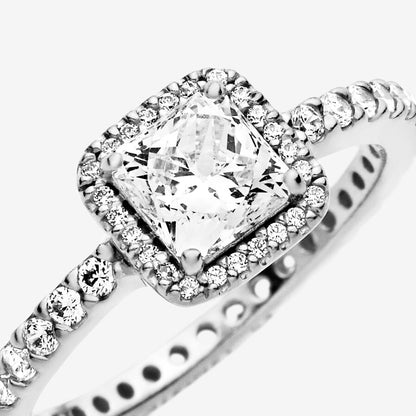 Radiant Square Ring