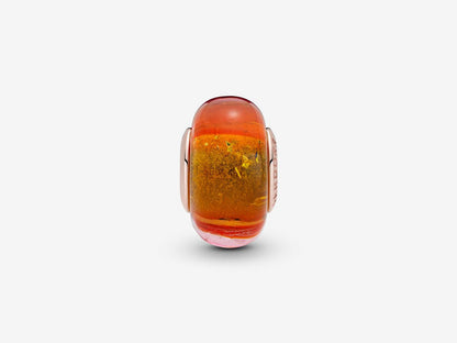 Radiant Sunset Murano Glass Charm
