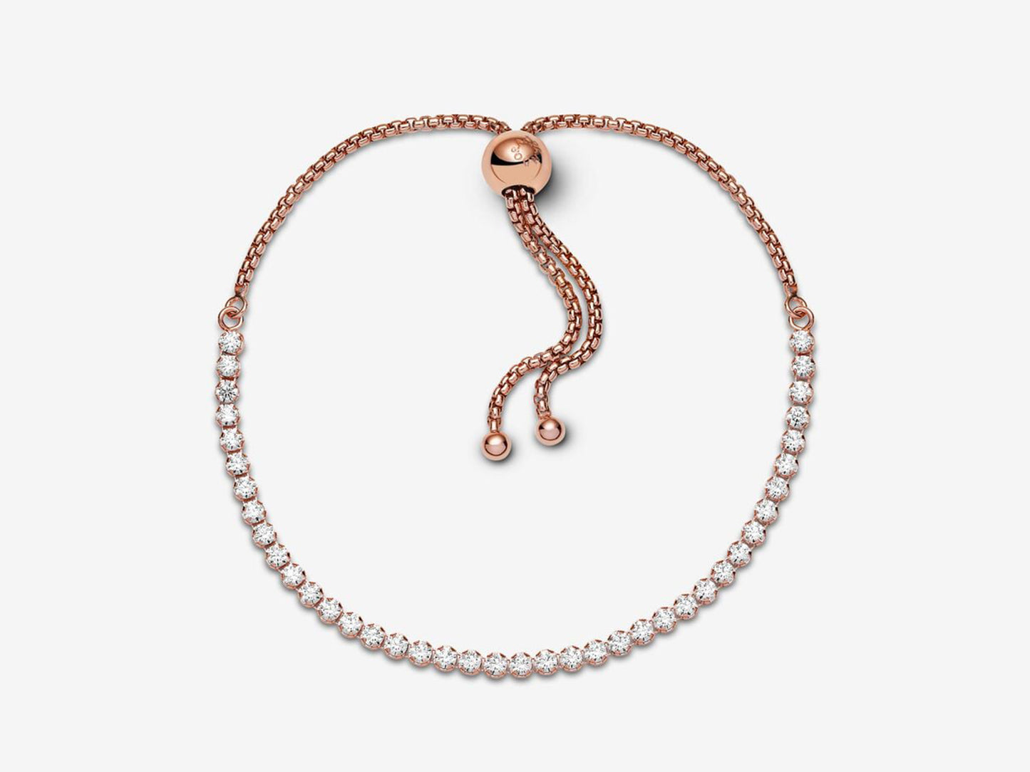 Sparkling Slider Tennis Bracelet