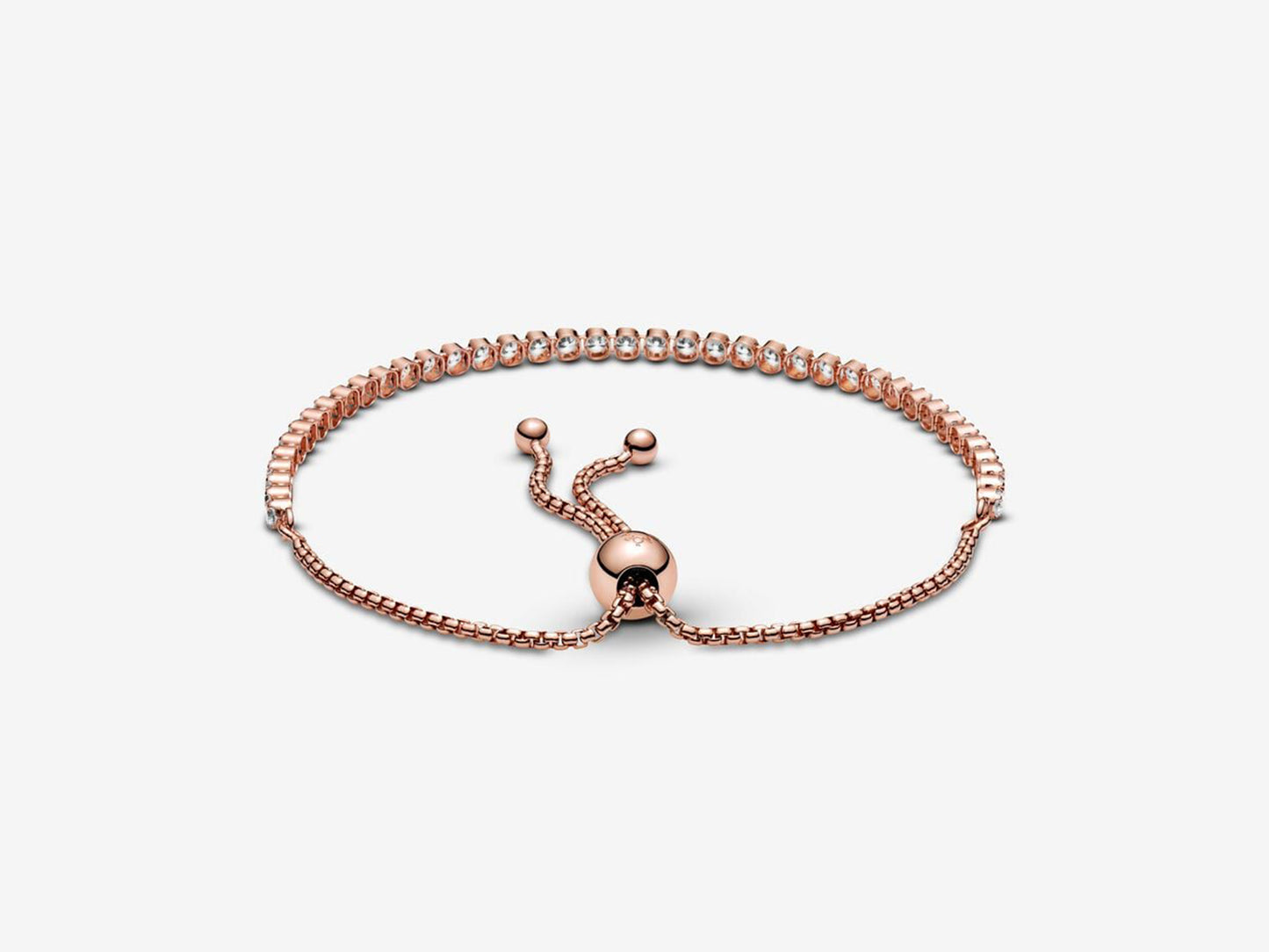 Sparkling Slider Tennis Bracelet