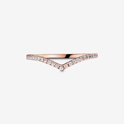 Radiant Wishbone Gleam Ring
