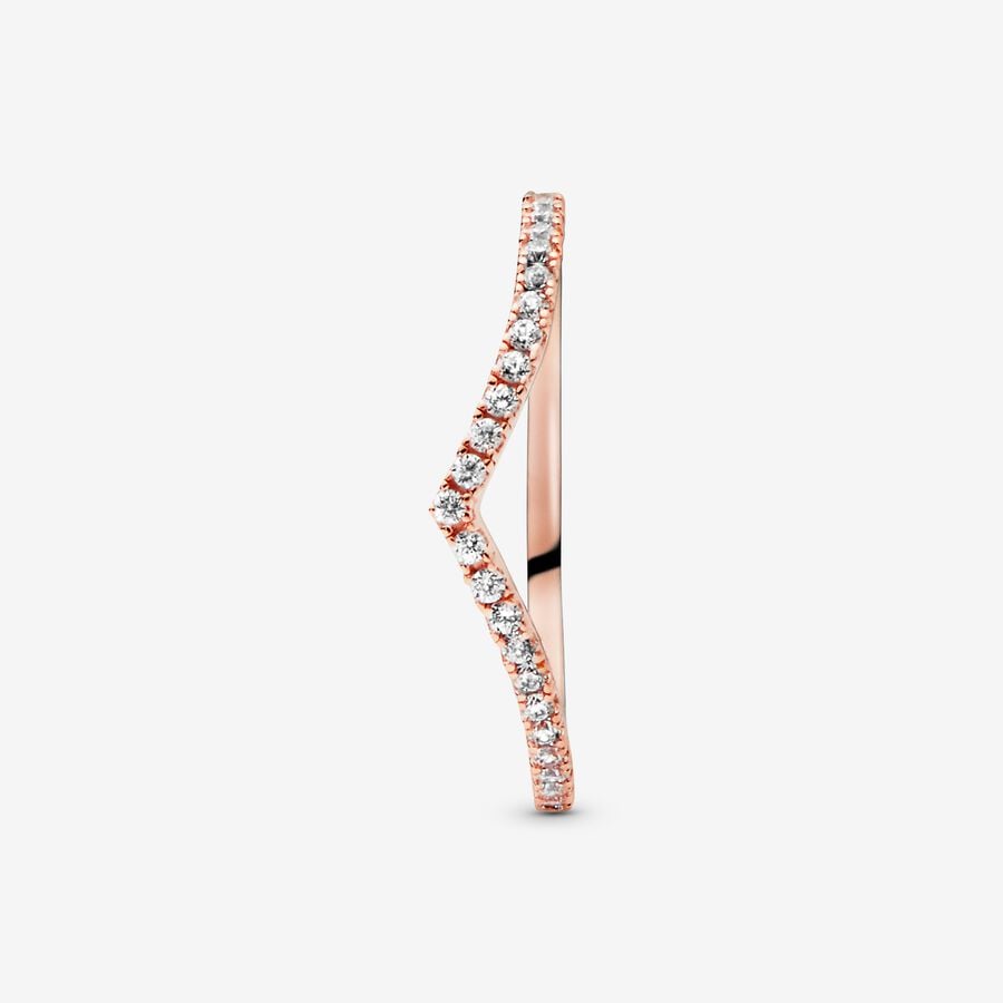 Radiant Wishbone Gleam Ring