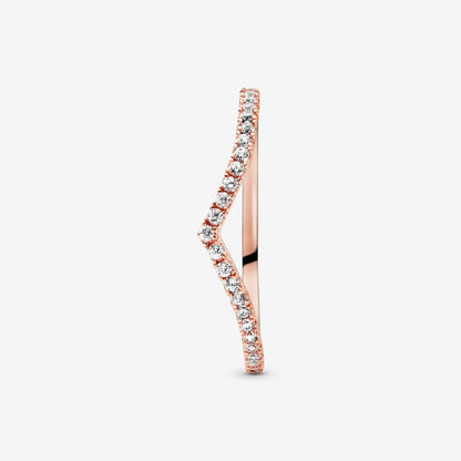 Radiant Wishbone Gleam Ring