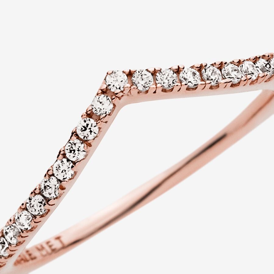 Radiant Wishbone Gleam Ring