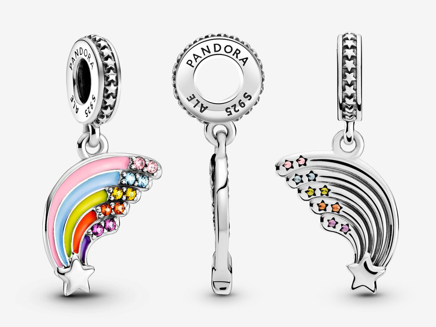 Colourful Rainbow Dangle Charm