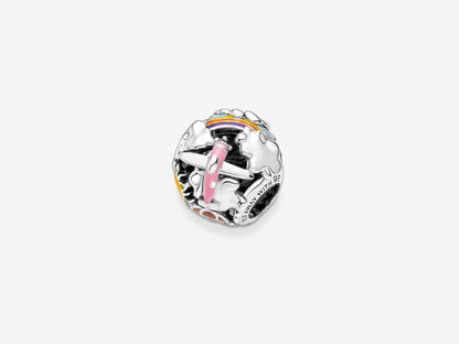 Fly Away Rainbow Sky & Travel Charm