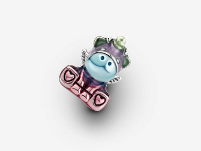 Colourful Rainbow Bruno the Unicorn Charm