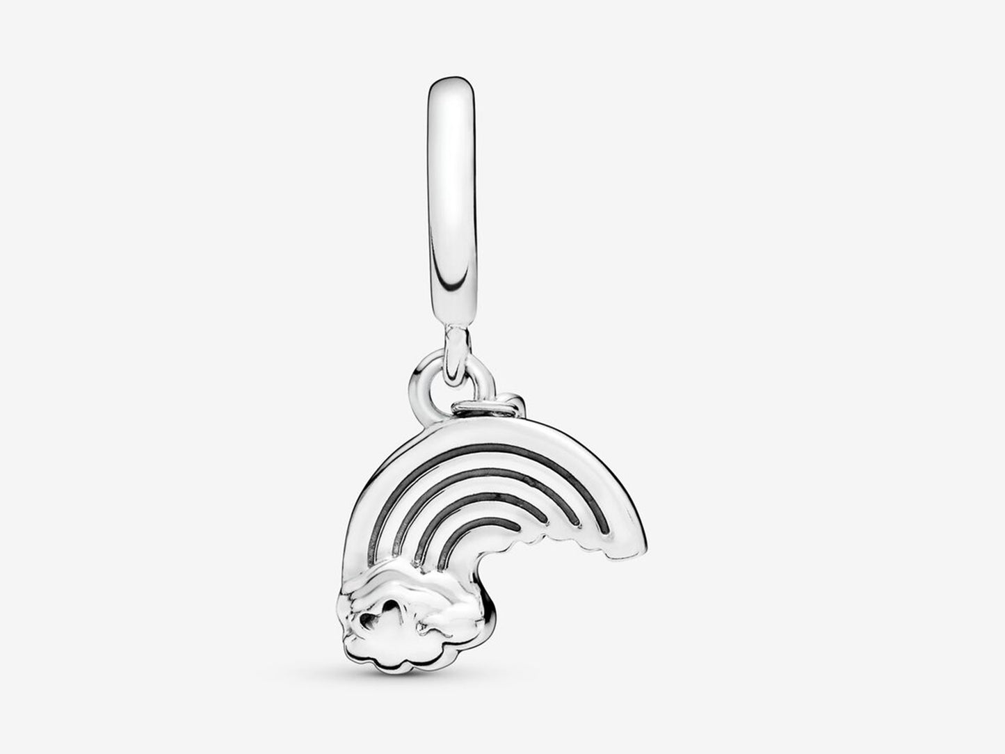 Rainbow and Cloud Dangle Charm