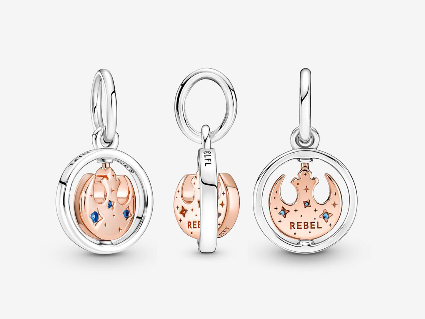 Rebel Alliance™ Rotating Charm