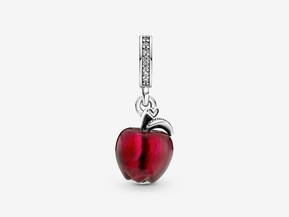 Red Apple Murano Glass Charm