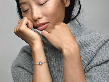Red Daruma Charm
