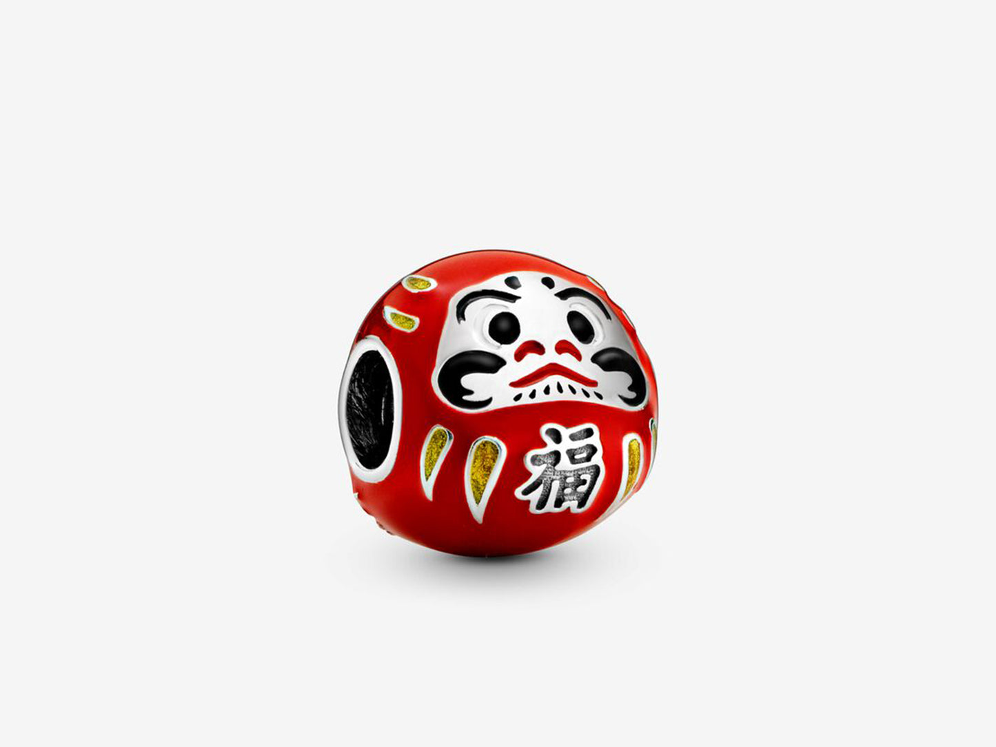 Red Daruma Charm