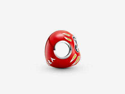 Red Daruma Charm