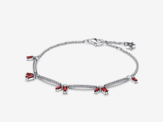 Red Firecracker Charm Bracelet