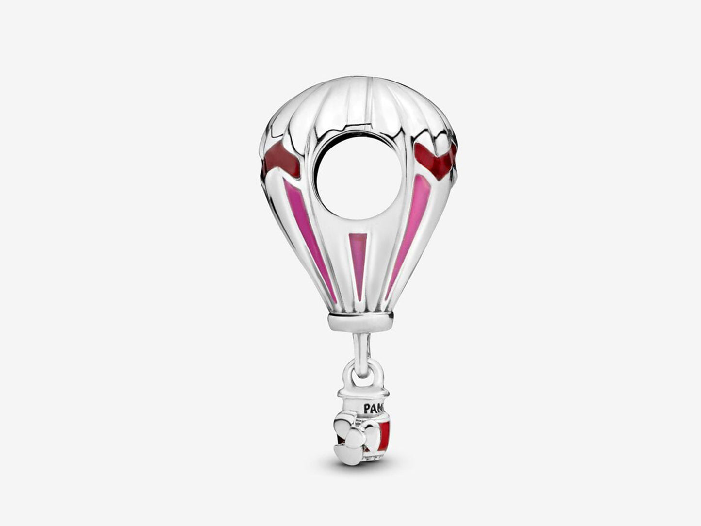 Red Hot Air Balloon Charm