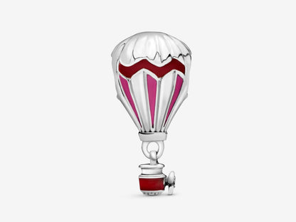 Red Hot Air Balloon Charm