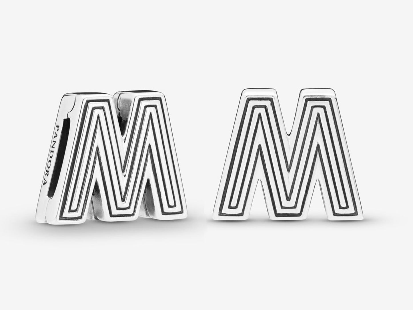 Letter M Clasp Charm