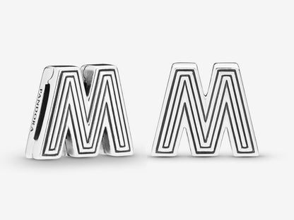 Letter M Clasp Charm