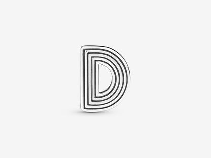 Letter D Clasp Charm