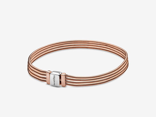 Multi-Loop Snake Chain Bracelet