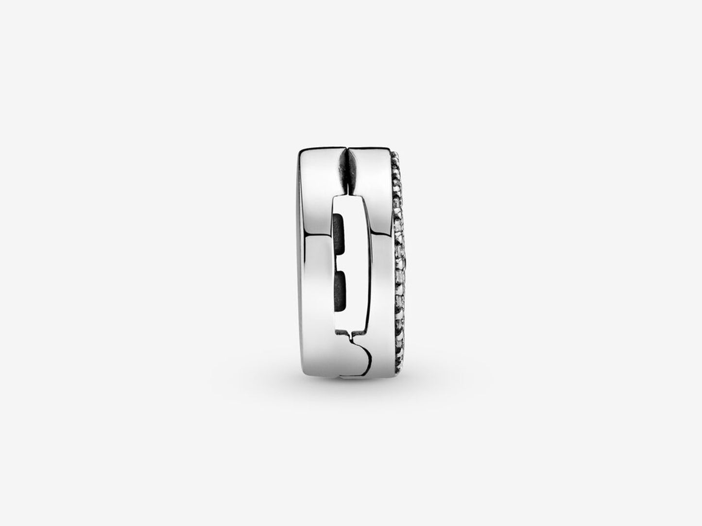 Reflexions Pave Clip Charm